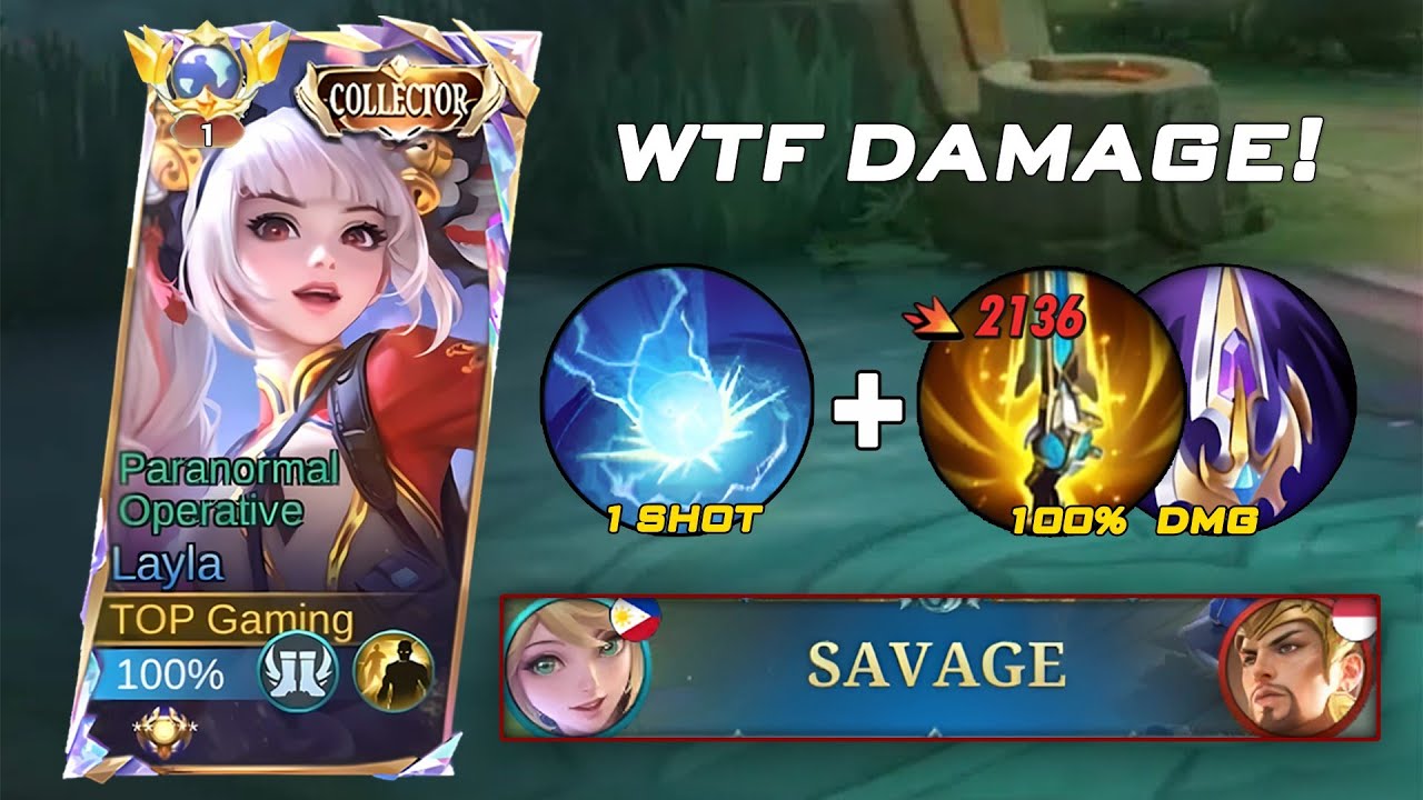 SAVAGE!! BUILD TOP GLOBAL LAYLA 2025 IS HERE! - MUST TRY! | MLBB