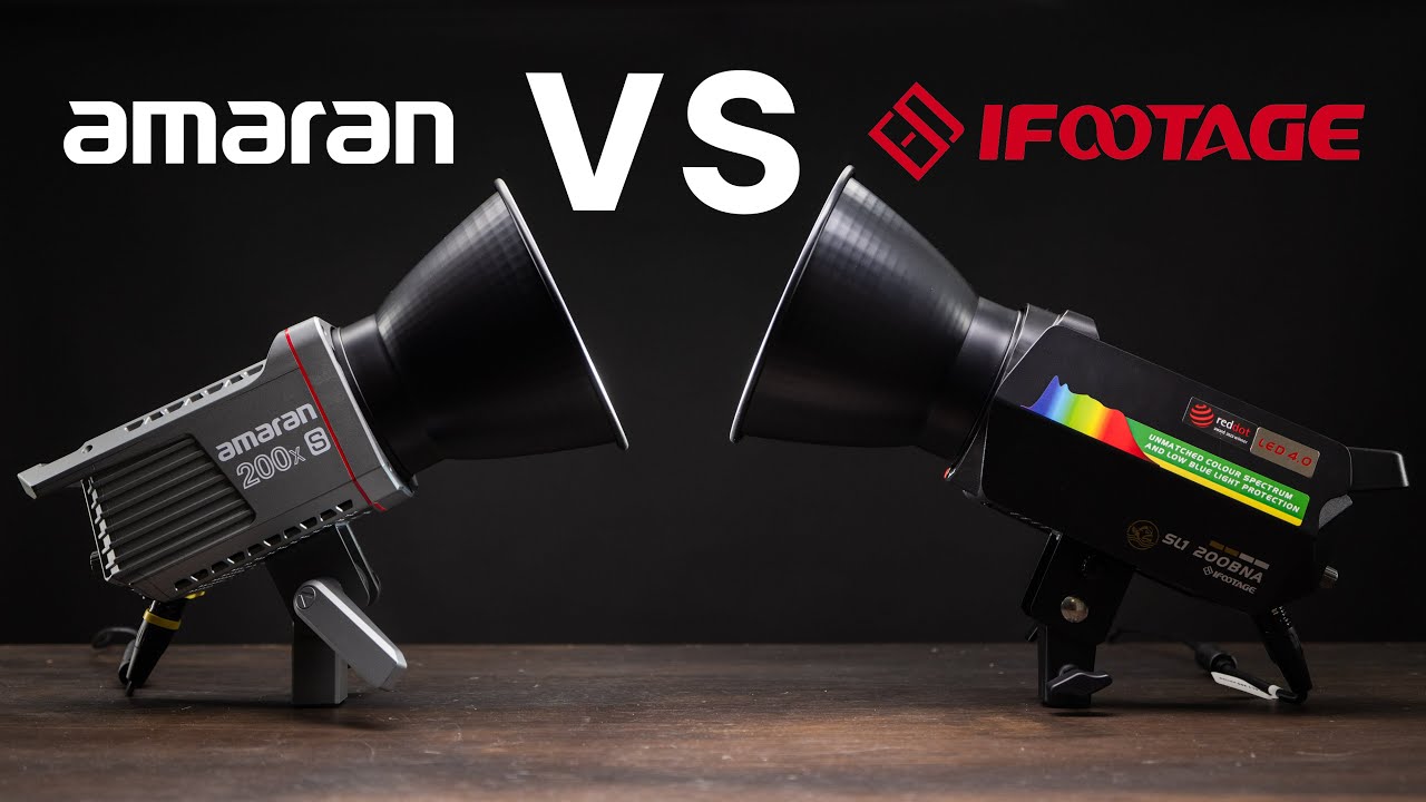 The BEST Budget Bi-Color Light? | iFootage 200BNA vs amaran 200x S