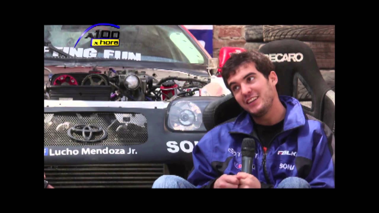 A 100 x Hora - Entrevista a Lucho Mendoza jr.