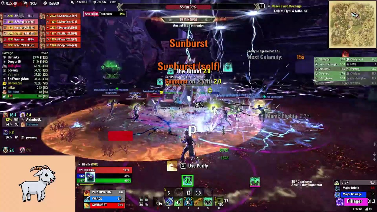 Mindmender Day 21 - Healer pov - Capricorn - The Elder Scrolls Online