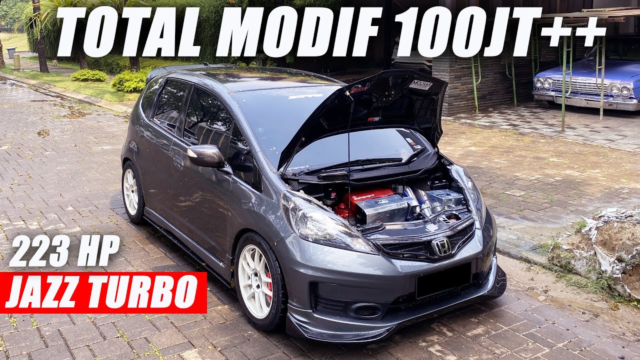 COBAIN HONDA JAZZ GE8 TURBO 223HP GOKILL !!! | #CARVLOG258