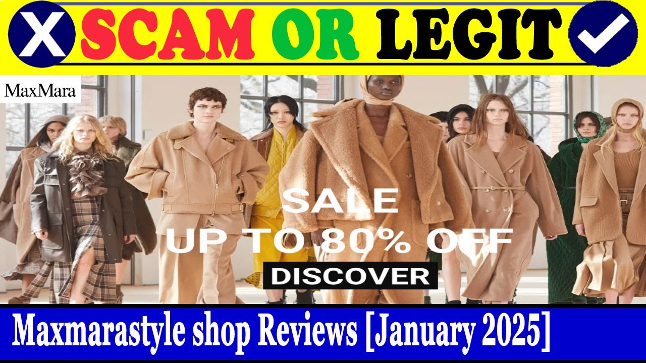 Maxmarastyle shop Reviews (Jan 2025) - Is This A Legit Or A Scam Website? Find Out! | Scam Inspecter