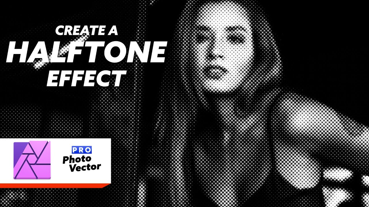 How to Create a Halftone Effect in Affinity Photo