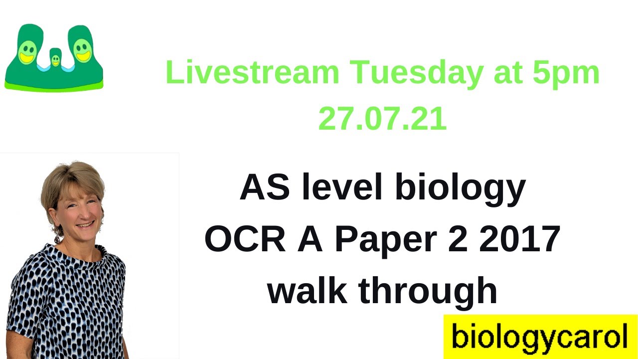 OCR AS level 2017 Paper 2