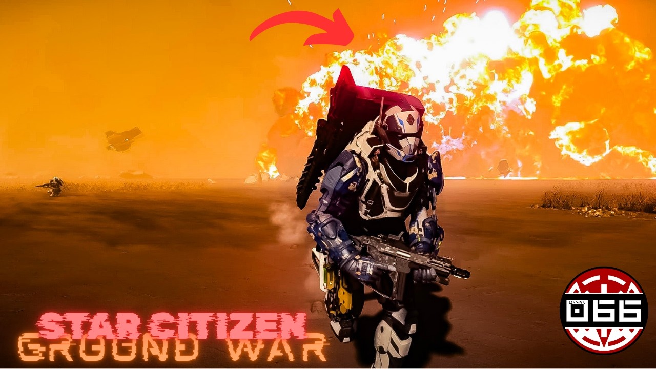 BATTLE OF THE ROCKS - Star Citizen (MASSIVE SCALE WARFARE)