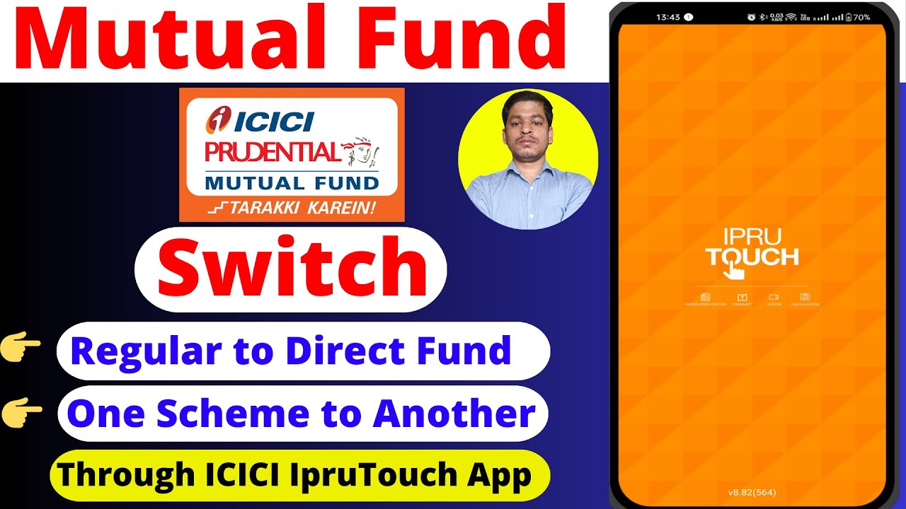 How to Switch to regular to direct in icici mutual fund | Mutual Fund Switch