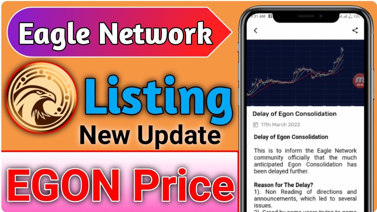Eagle Network Listing Update || April All Redeem Approved|| EGON Consolidation|| Eagle Network