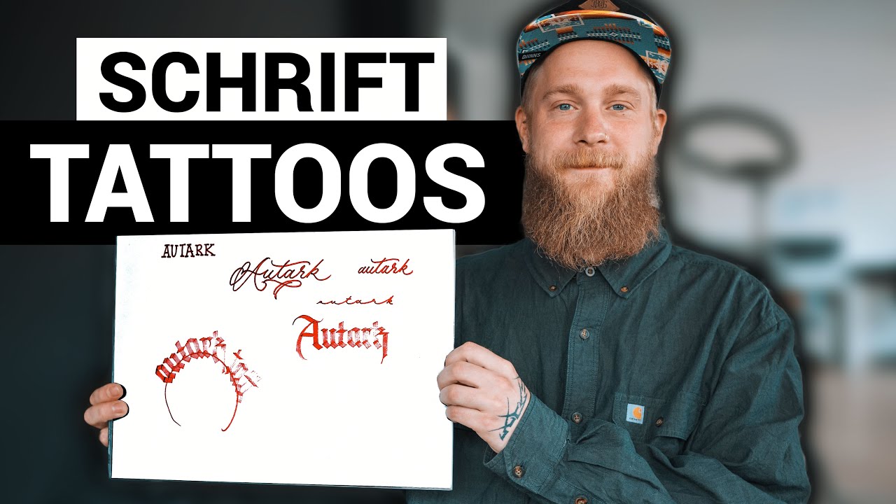 Beachte DAS bei Schrift-Tattoos! Ein Tätowierer erklärt