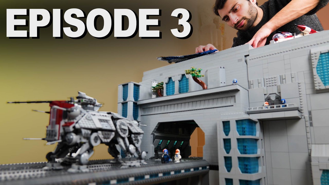 On CONSTRUIT MANDALORE en LEGO ! Bâtiments, Pont & Palais !