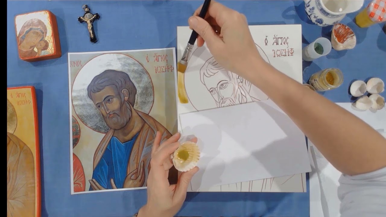 Introduction to icon writing: complete course [see: www.fiatluxfineart.com/icon-writing]