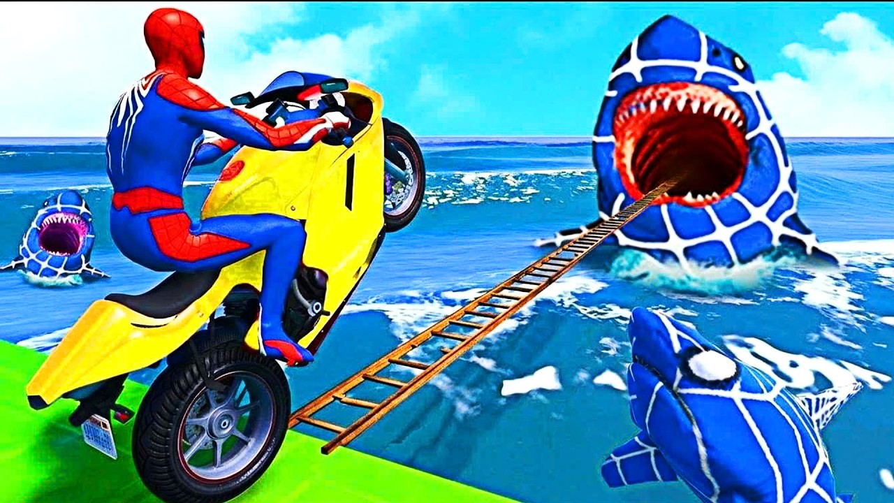 الرجل العنكبوت انقاذ باتمان Spider-man Rescue Batman Vs Iron Man Vs Venom Funny Game Gta 5 Superhero