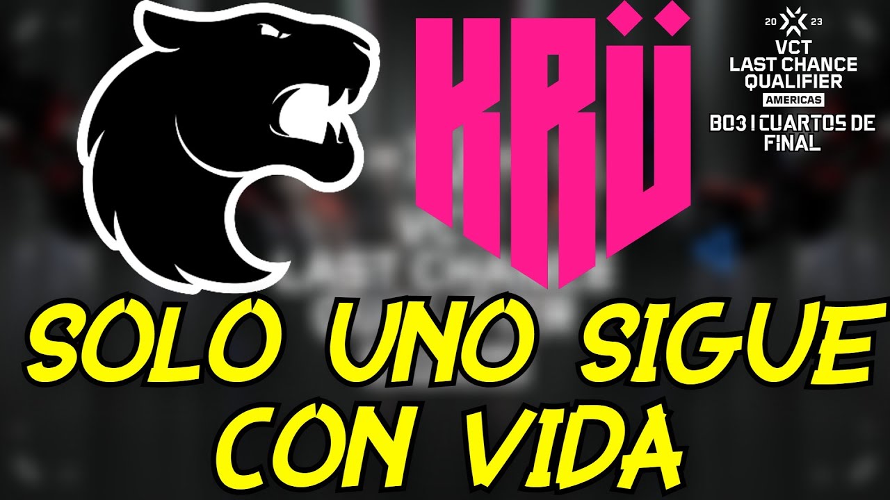 ESTO ES MATAR O MORIR | FURIA vs KRÜ ESPORTS | #VALORANTLCQ #VCTAmericas 2023