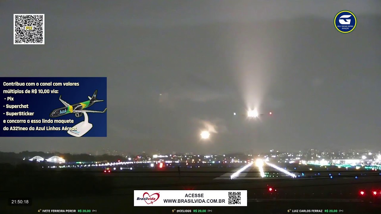 SBGR 28 LIVE - Aeroporto Internacional de S&atilde;o Paulo AO VIVO - GRU Airport - 09/02 Manh&atilde;