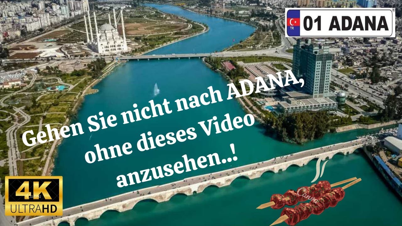 DIE BESTEN ORTE IM ADANA-ZENTRUM #adana