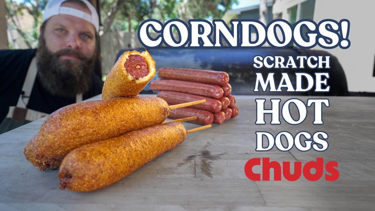 Corn Dogs! Happy Fourth of July | Chuds BBQ
