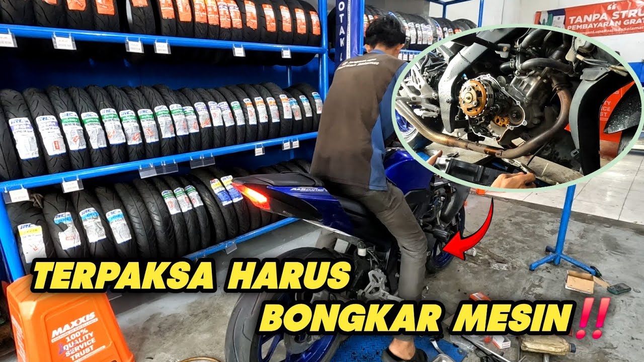 TIBA TIBA MOTOR R15V3 HILANG TENAGA 😢