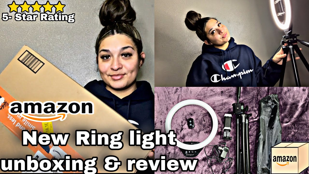 Best & Affordable Sensyne 10'' Ring Light From Amazon || Unboxing +Review || #setup #2022