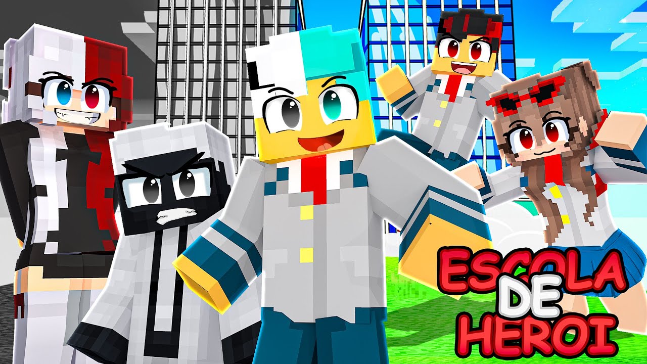 ESCOLA DE HERÓIS - O FILME | Minecraft
