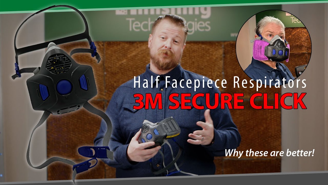 Focus on SAFETY: Secure Click Respirators from 3M