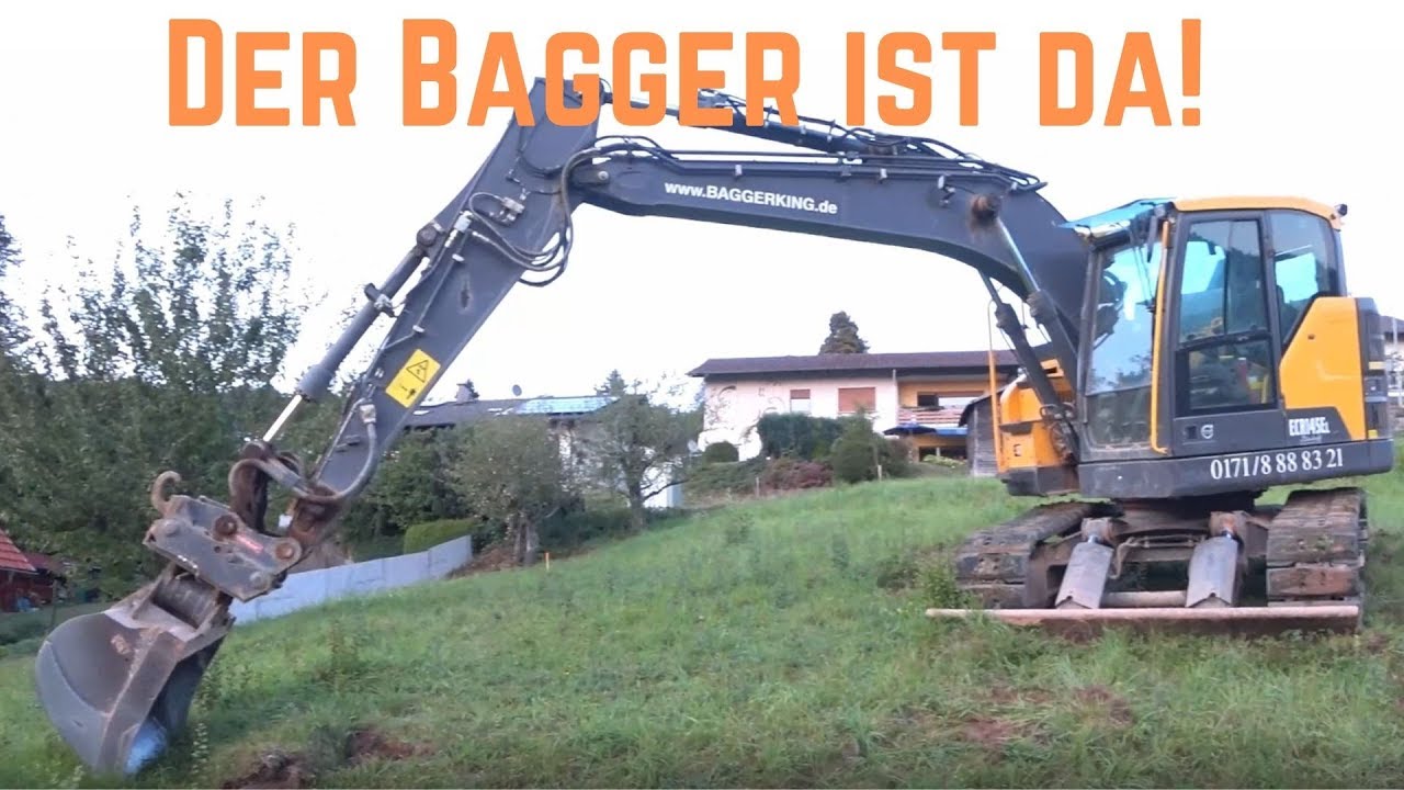 Erdarbeiten und Aushub | Bodengutachten | Anh&auml;nger | Vlog 003