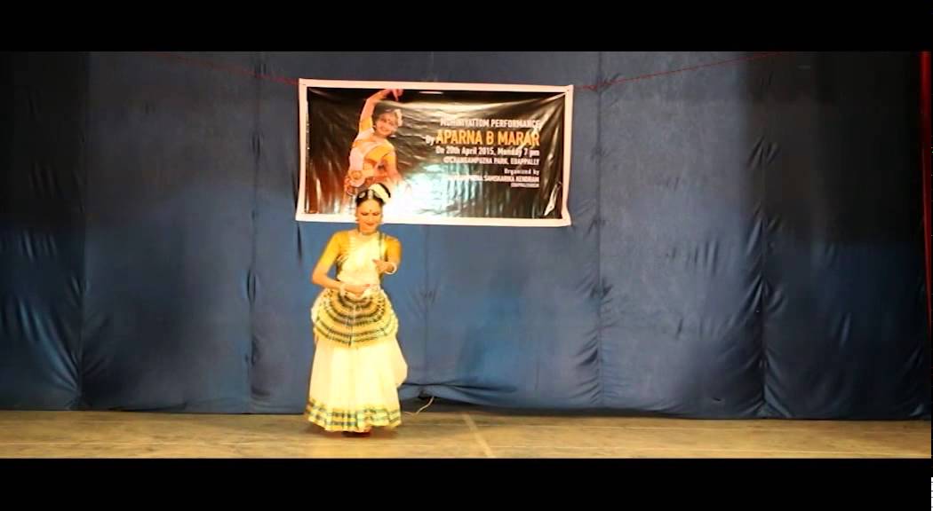 Mohiniyattam by Aparna B Marar -  Padam - Krishna nee begane baaro.