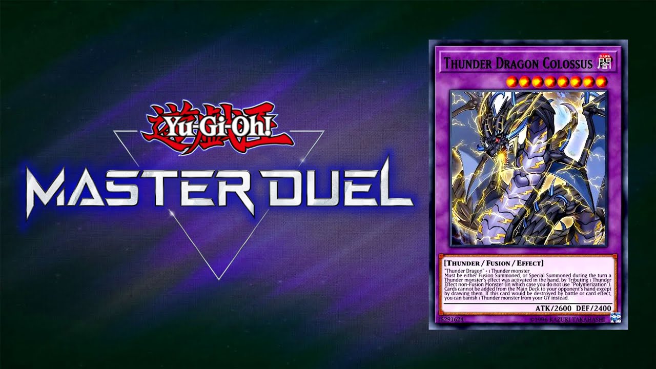 Thunder Dragon Deck Profile + INSANE COMBOS | Yu-Gi-Oh! Master Duel