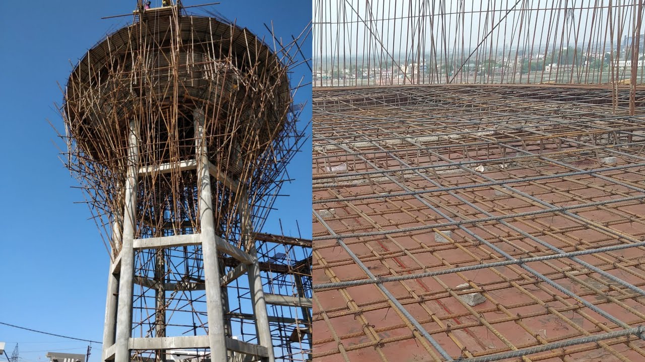 How to construction over head tank step by step| tank construction || Tanki kese bnaye|Intze tank.
