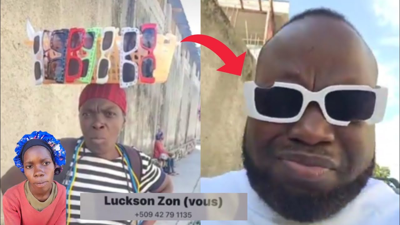 Waw vin gade koman Bondye voye fr Luckson zon pa fe moun béni Dam sa ak 100 dola américain 😳 