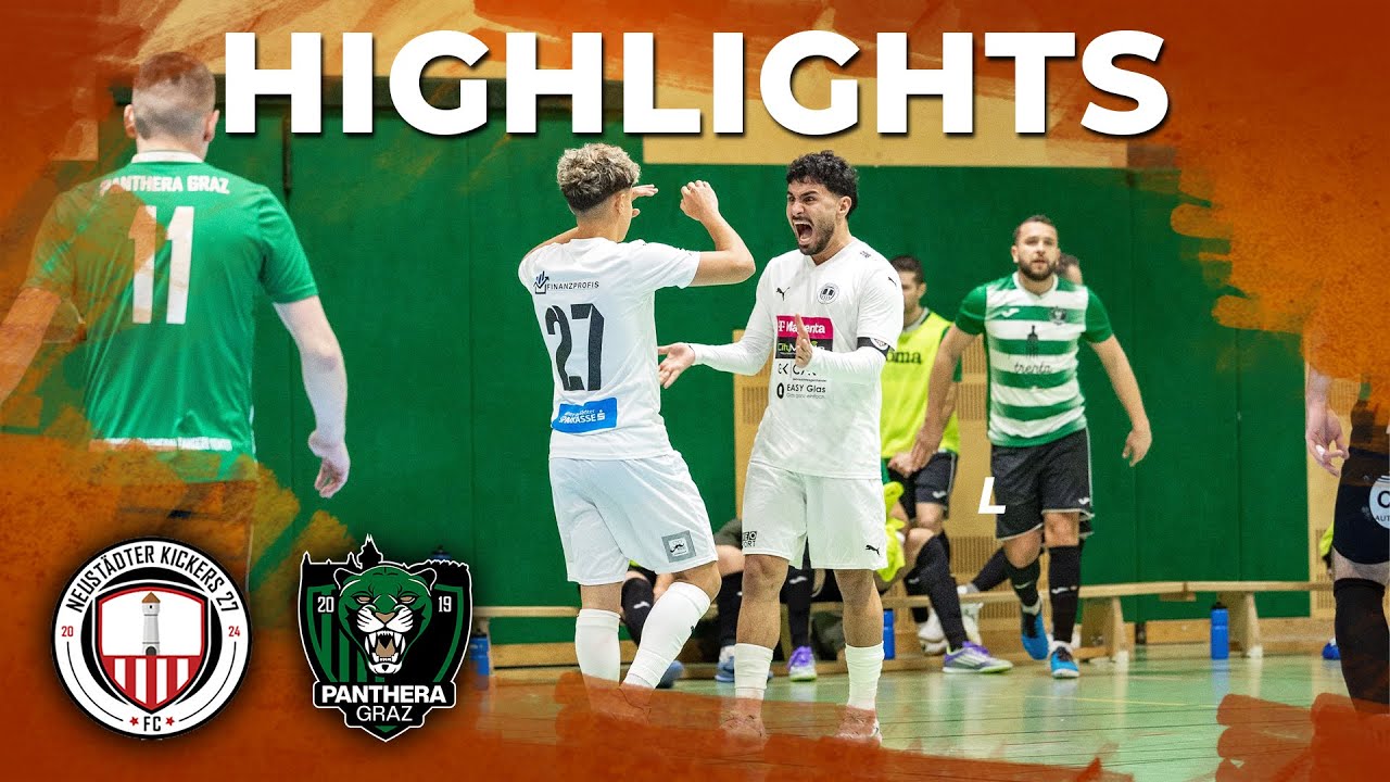 Neustädter Kickers 27 - Panthera Graz (Highlights)
