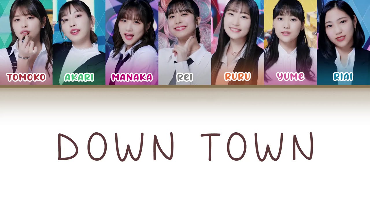 Juice=Juice - DOWN TOWN [CC Lyrics JPN/ROM/ENG]