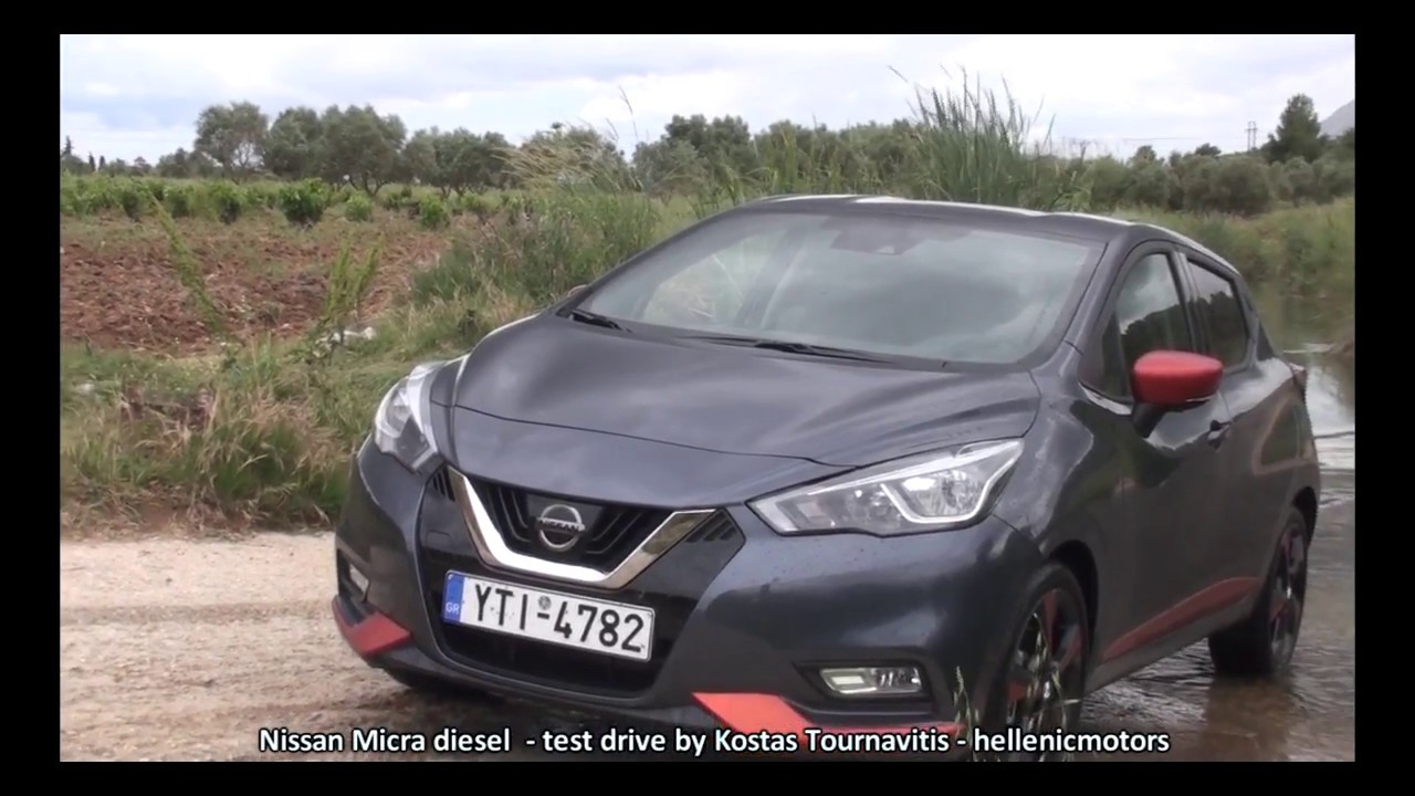 Nissan Micra diesel 5th gen.  test drive by Kostas Tournavitis - hellenicmotors