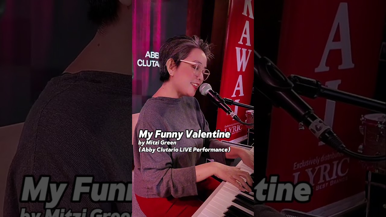 My Funny Valentine by Mitzi Green | Abby Clutario LIVE Performance 