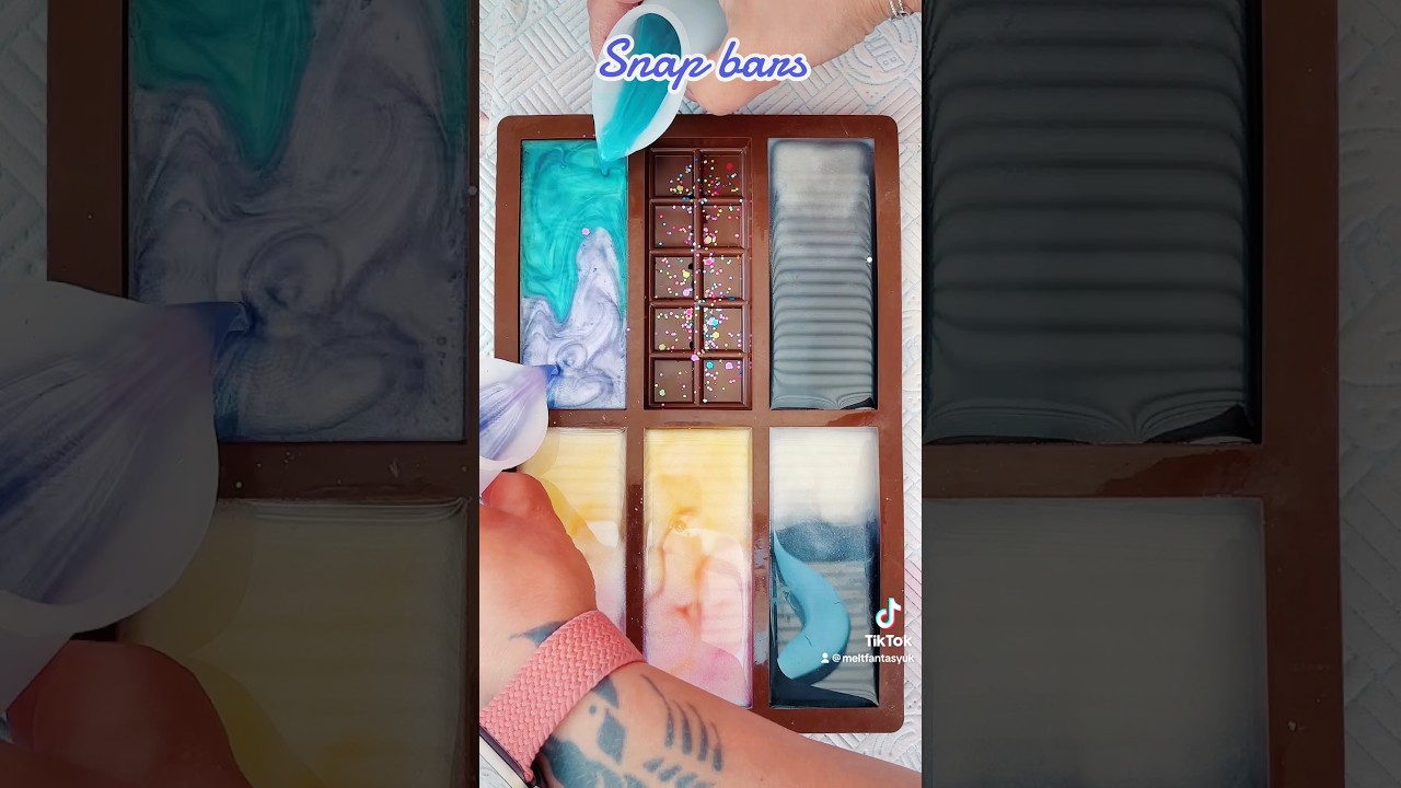 New wax melt snap bars 😍 #waxmeltaddict #waxmeltreviews #waxmelts