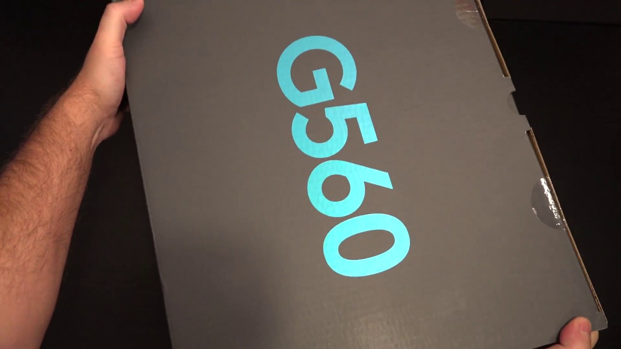 Logitech G560 LIGHTSYNC PC Gaming Speakers Unboxing