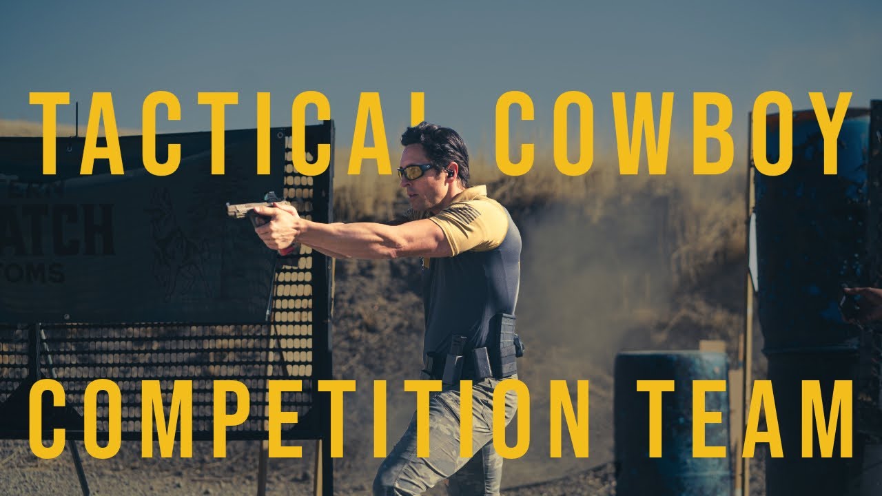 Стрельба из 2 пистолетов с командой Tactical Cowboy Competition — эта команда выступает!