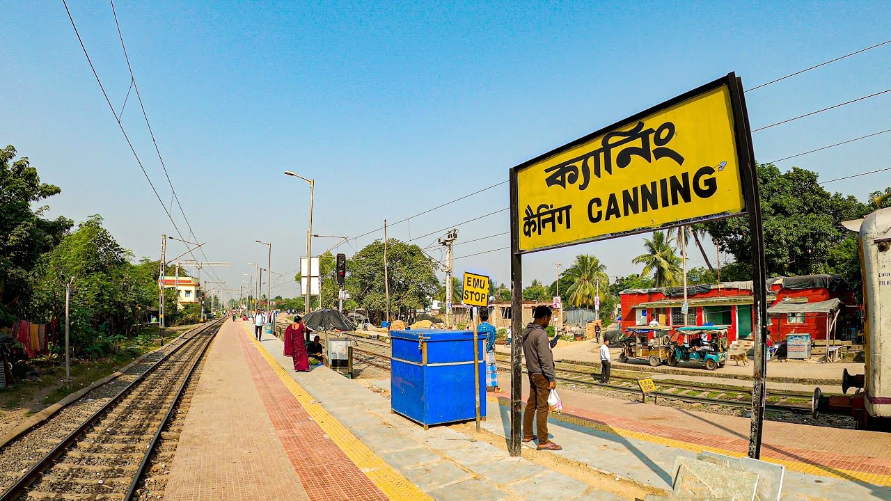 Sealdah to Canning Train Journey Vlog