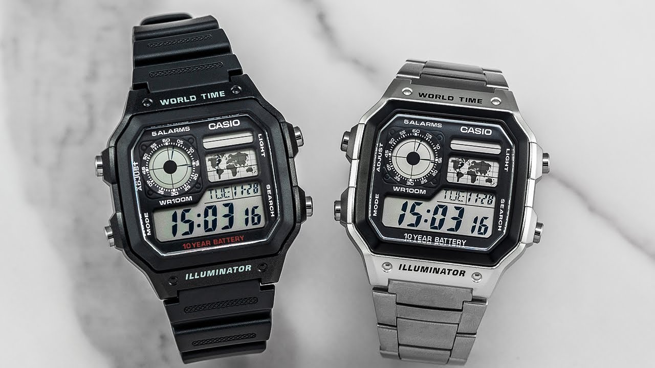 Часы за 30 долларов, которые стоят каждой копейки — обзор Casio AE1200WH World Time
