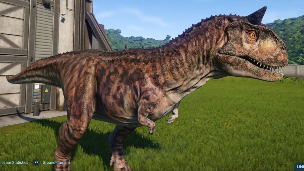 Jurassic World Evolution - Carnotaurus Gameplay (PS4 HD) [1080p60FPS]