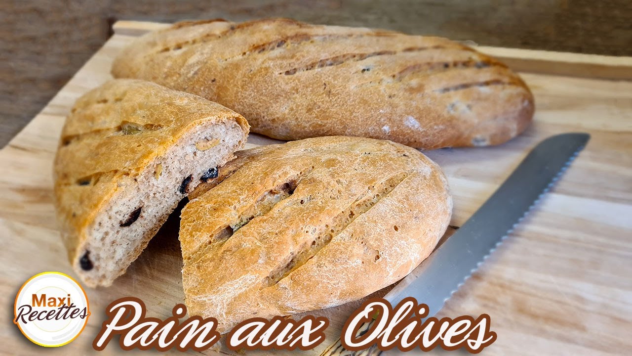 Pain aux Olives Recette Facile
