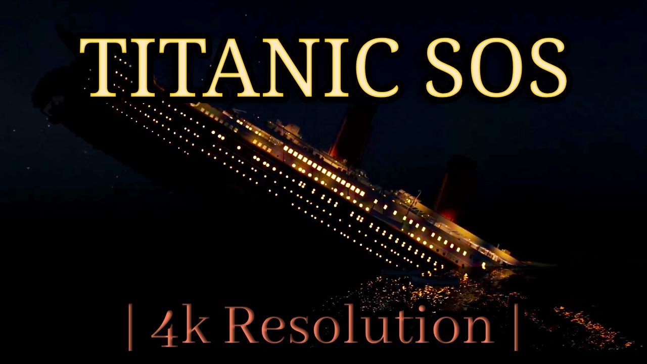 Titanic SOS 4k Remastered Sinking in Roblox - 2024