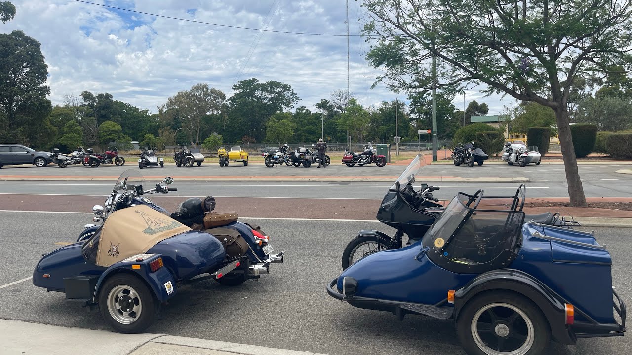 Perth Sidecars gathering at Mundijong Tavern 29 December 2024