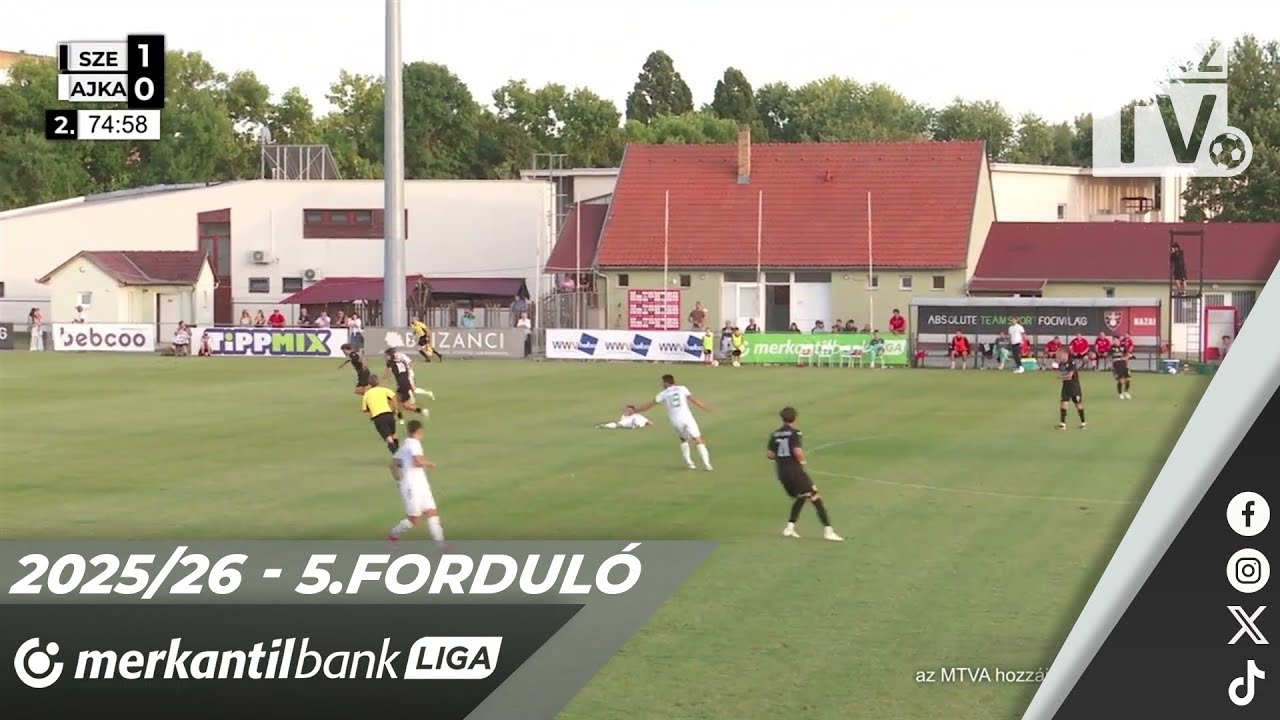 Szentlőrinc - FC Ajka| 1-0 (1-0) | Merkantil Bank Liga NB II. | 5. forduló