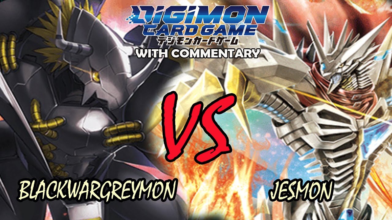 Digimon TCG Blackwargreymon Vs Jesmon B03! - Fight Showcase!