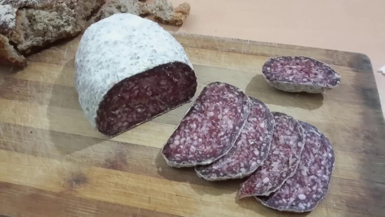 ZARSIZ ZAHMETSİZ İTALYAN SALAMI PİTİNA NASIL YAPILIR  PITINA Original Italian SALAMI