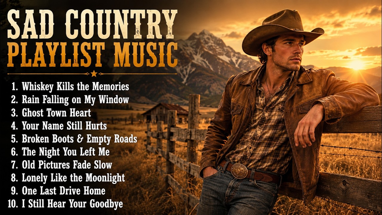 Sad Country Songs 2026 💔 Late Night Whiskey Drive 💔 #CountryMusic #CountrySongs #CountryPlaylist