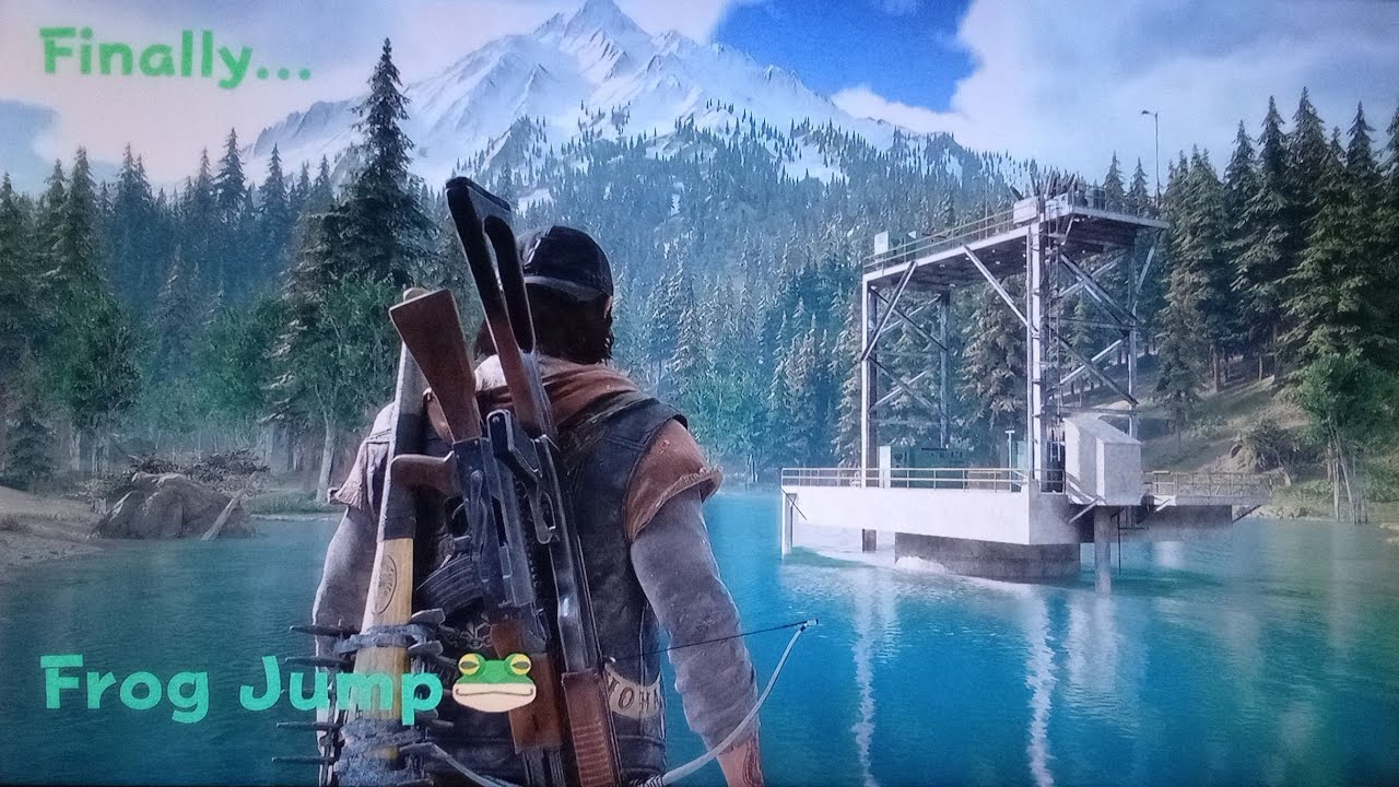 DAYS GONE - Frog Jumping at the Hydro Dam
