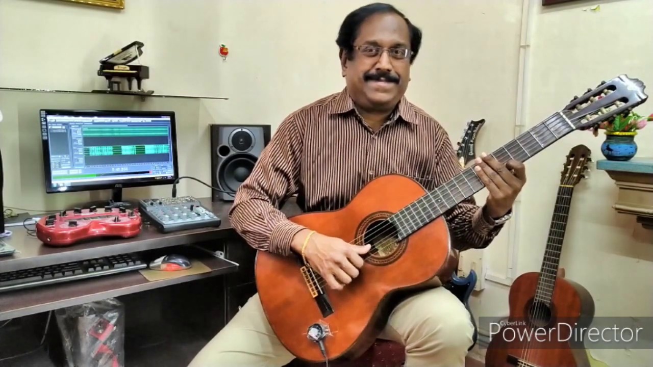Song:Oh Butterfly | Film:Meera | Guitar Cover:Gaspar Mouttapa
