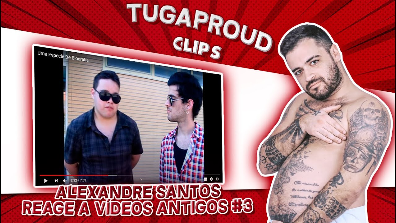 Alexandre Santos REACT a vídeo antigos 🤣 | TWITCH Stream Parte 3