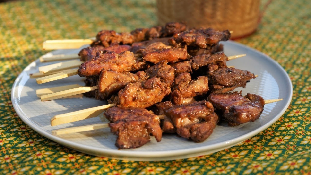 Plancha Chicken Skewers - Morgane Recipes