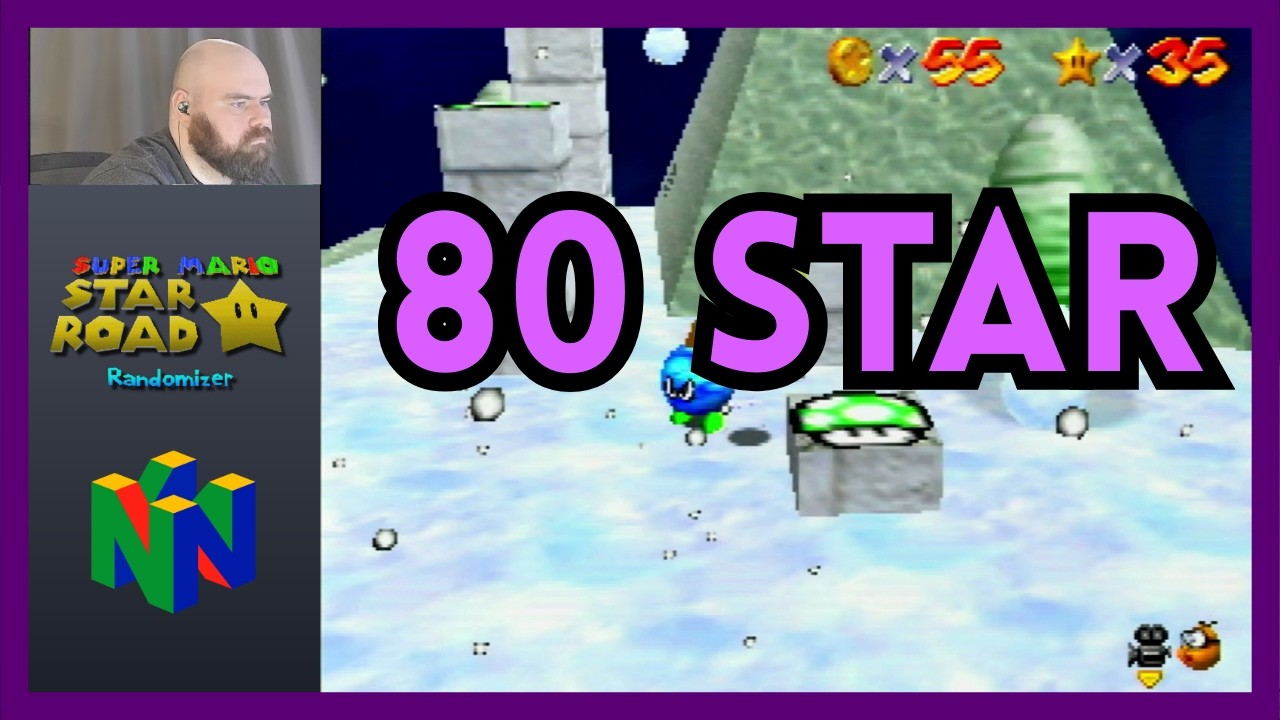 Star Road Rando - 80 Star in 1:23:58